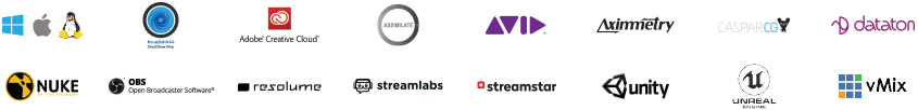 KRONOS K8 Cross-platform support with Industry leading third-party software