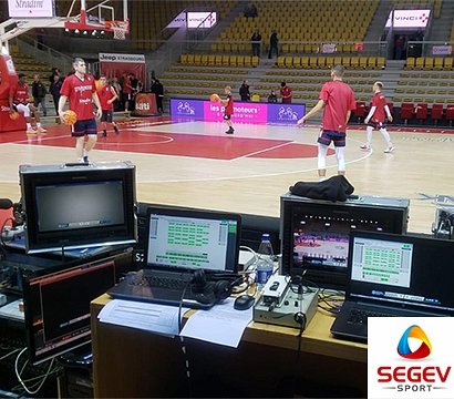 SegevSport drives mobile production on-air graphics with Bluefish444, Sonnet and Vizrt